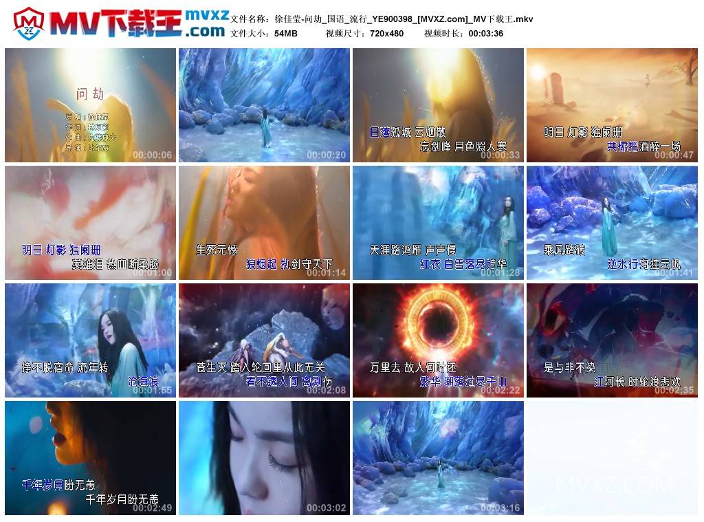 徐佳莹-问劫_国语_流行_YE900398